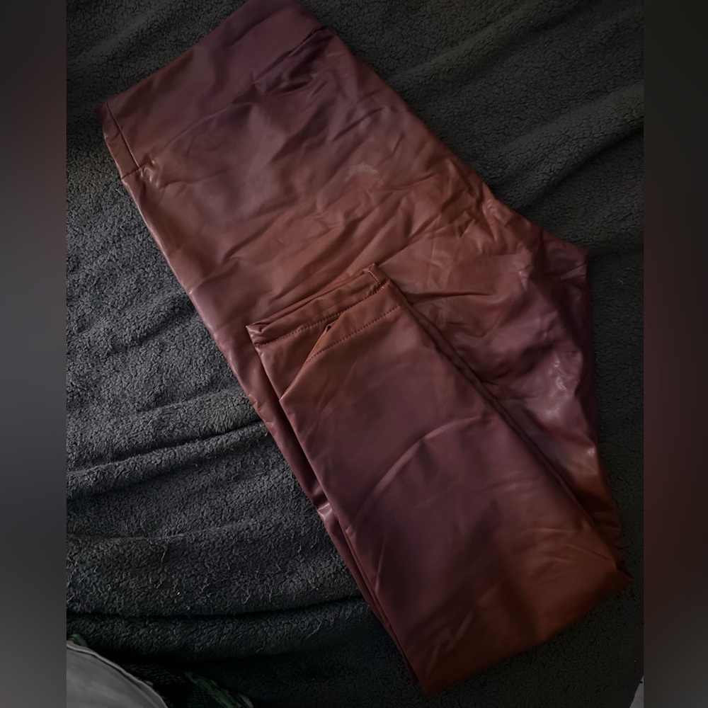 Forever 21+ Stretchy Leather Pants